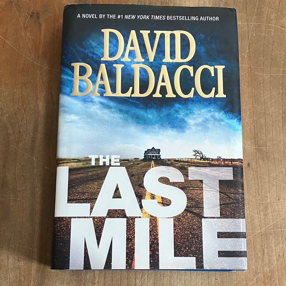 David Baldacci The Last Mile hardcover Book